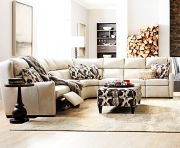 Bradington Young power reclining modular sectional.