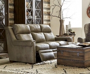 Bradington Young power reclining sofa, available in a variety of top grain leathers.